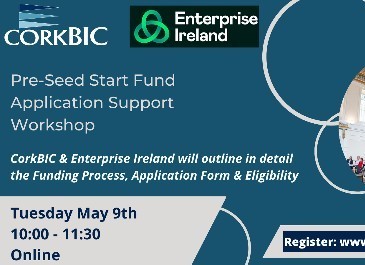 Pre-Seed Start Fund Application Workshop - May 9th - Register Today!